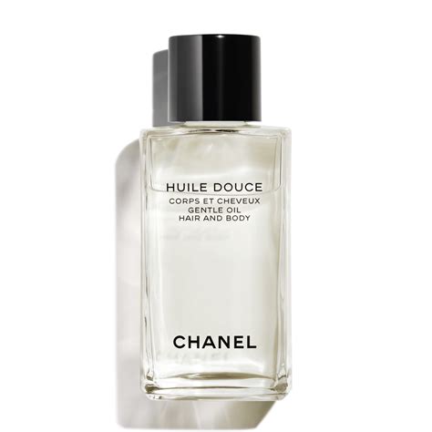 chanel huile douce gentle oil for hair and body|GENTLE OIL LES EXCLUSIFS DE CHANEL .